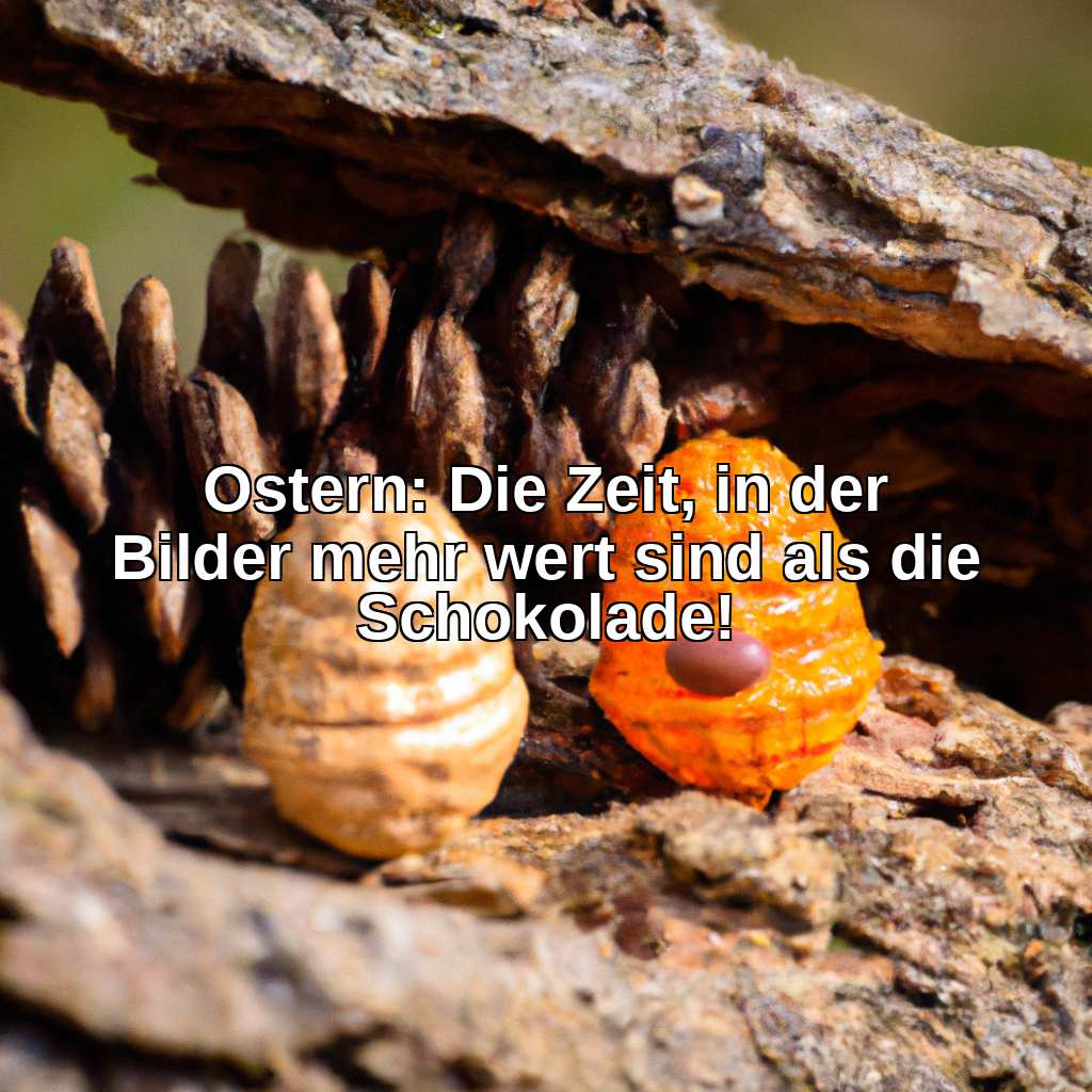 Ostern: Die Zeit, in der Bilder mehr wert sind als die Schokolade!
